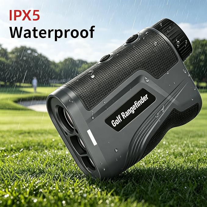 Golf Ranger Finder with Slope, 1100 Yard Range Finder, Magnetic Golf Range