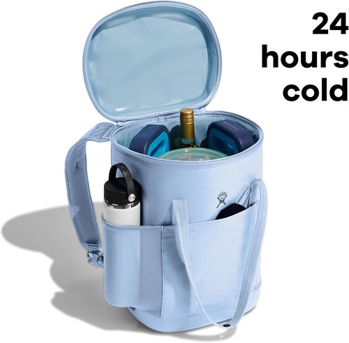 Hydro Flask Cooler Backpack - Insulated Soft Cooler for Outdoor Adventures - 20L in Trillium Pink