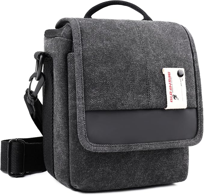 Besnfoto Mirrorless Camera Shoulder Bag Small Messenger Case Waist Bag