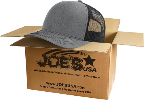 Joe's USA Men's Baseball Cap - Adjustable Fit | Classic Style in Black