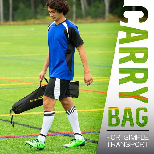Franklin Sports Blackhawk Soccer Goal - Portable Pop-Up Nets for Indoor/Outdoor Play - Youth & Adult Sizes Available