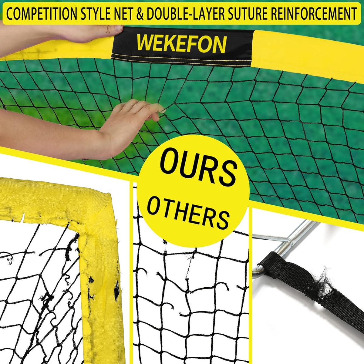 Soccer Goal by [Brand Name] - Portable Pop Up Design with Carry Bag | 5x3.1ft for Kids & Adults