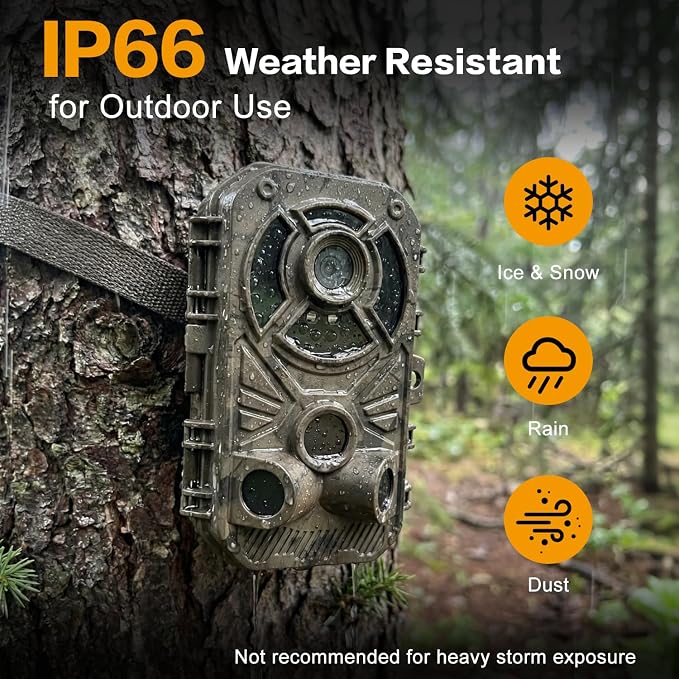 Trail Camera 32MP 2.7K, Mini Game Camera
