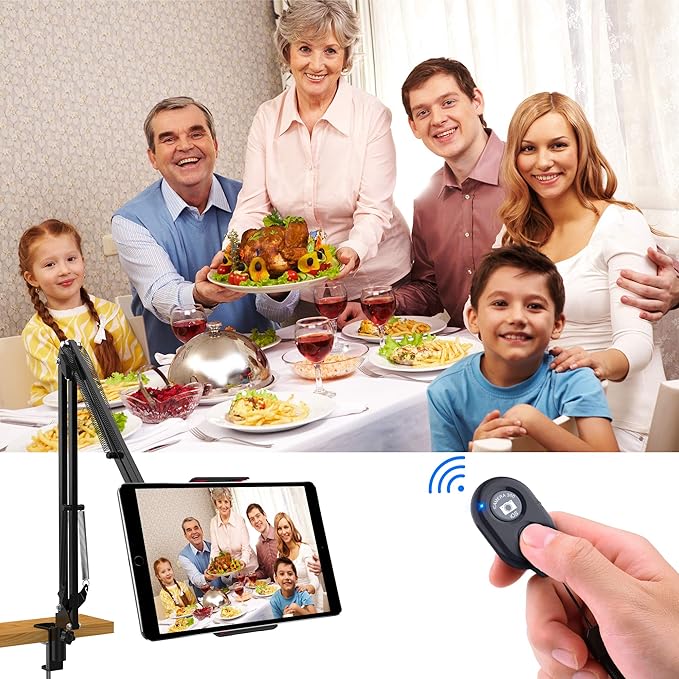 Wireless Camera Remote Shutter for Smartphones, zttopo Wireless Phone Camera