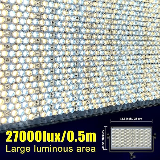 GVM 1500D RGB LED Video Light