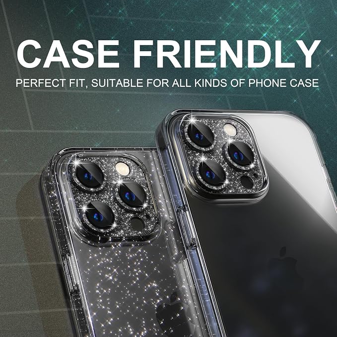 Choiche for iPhone 14 Pro/iPhone 14 Pro Max Camera Lens Protector, Bling Camera