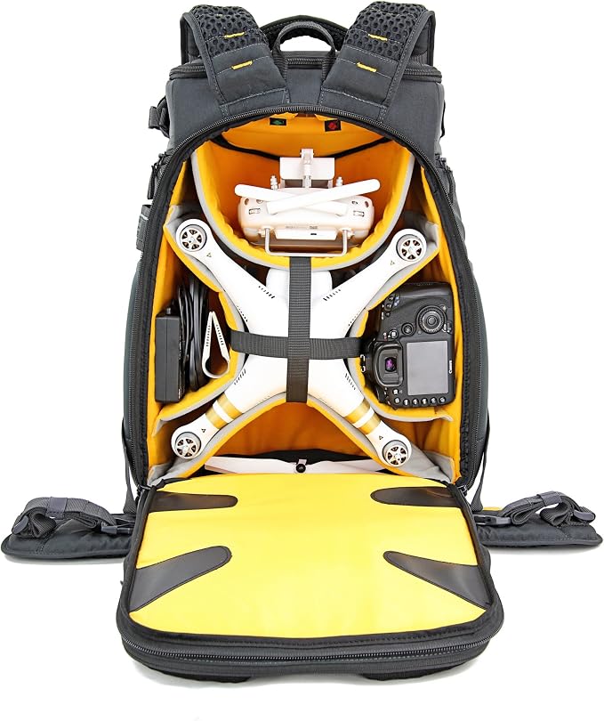 VANGUARD Alta Sky 53 Versatile DSLR Camera And Drone Backpack, 34L Capacity
