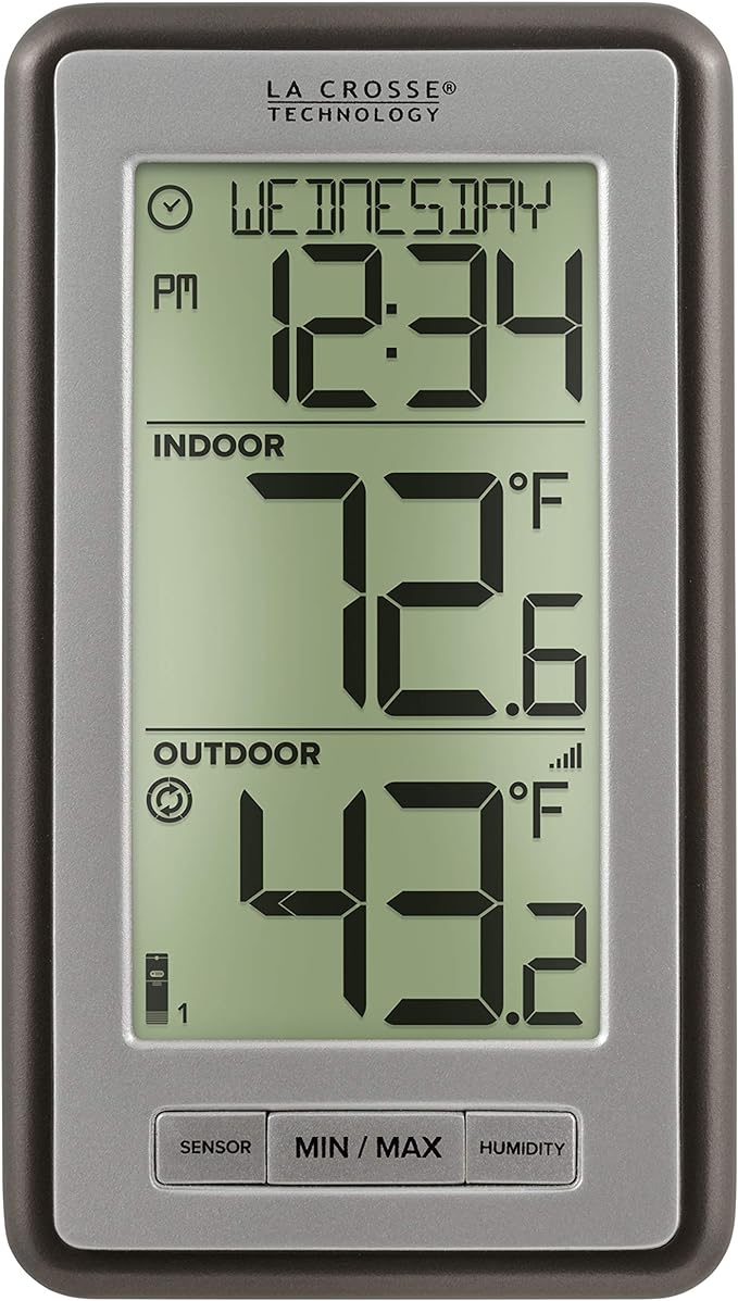 La Crosse Technology Atomic Projection Alarm Clock
