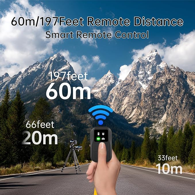 Suptig Wireless Remote Control for GoPro Hero 13/12/11/10/9/8 Black, Gopro Max