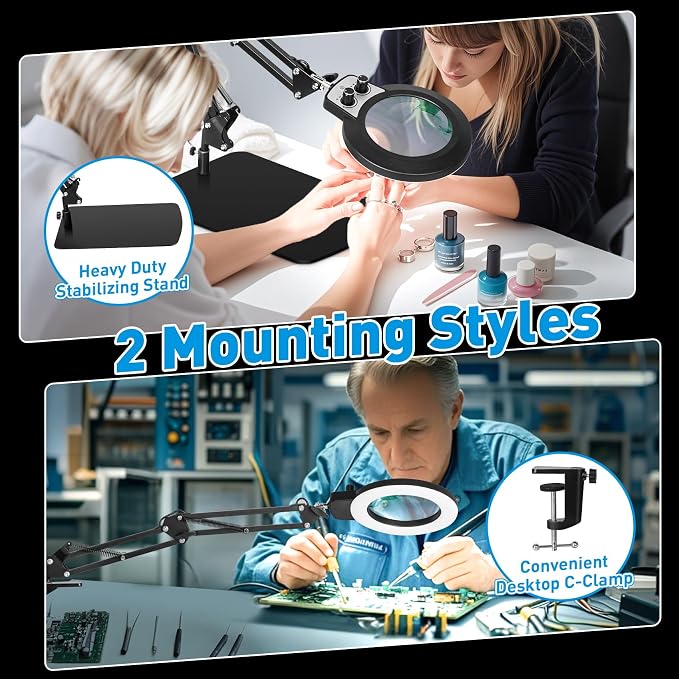 KIRKAS 12X Magnifying Glass