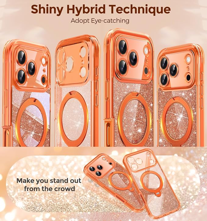 Twinkle Design Privacy Case for iPhone 17 Pro