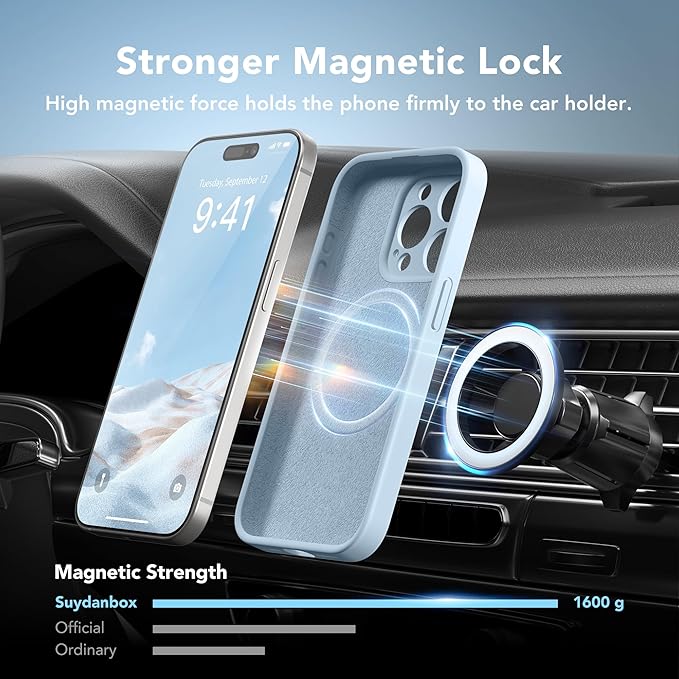 Magnetic for iPhone 12 Pro Max Case, Compatible