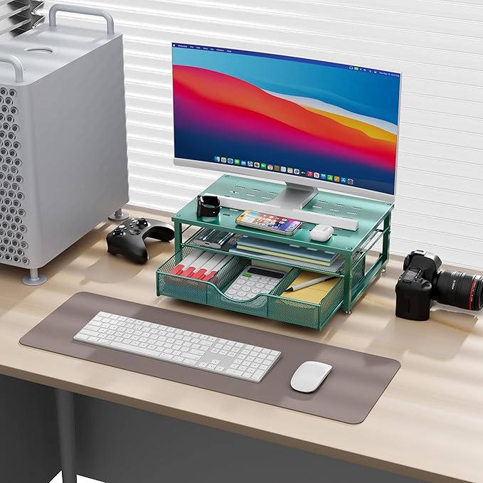 gianotter Computer Monitor Stand Riser, office organizer