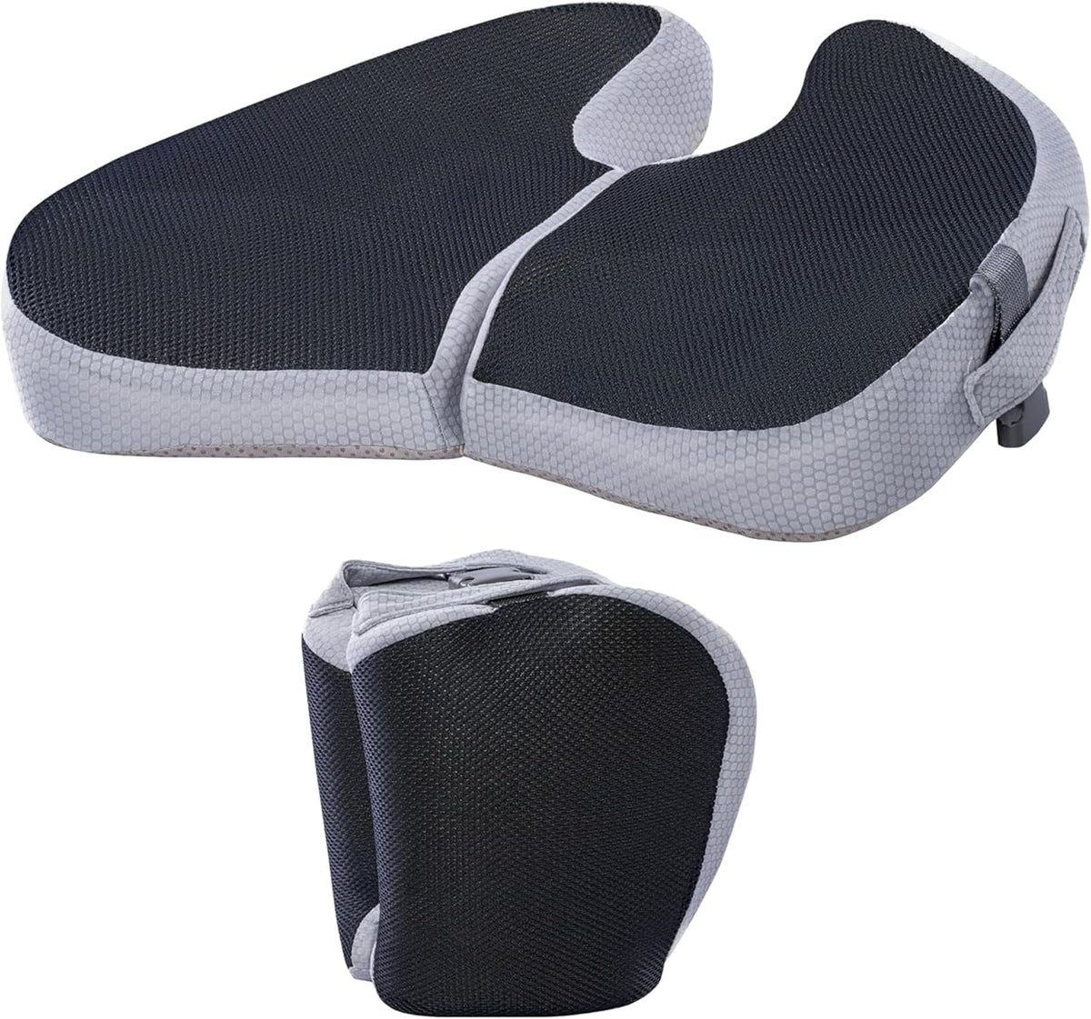 Travel Seat Cushion For Airplane, Small Foldable Hemorrhoid Pillow | Compact Airplane Seat Cushion For Long Flights, Travel Essentials For Comfort, Seat Cushion For Sciatica Pain Relief