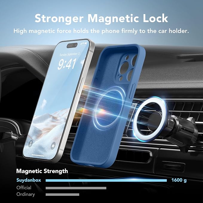 Magnetic for iPhone 14 Pro Max Case, Compatible