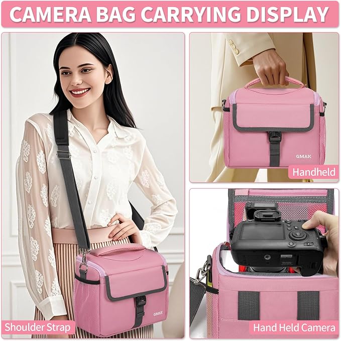 GMAK Camera Bag for Photographers, Anti-shock Camera Shoulder Bags