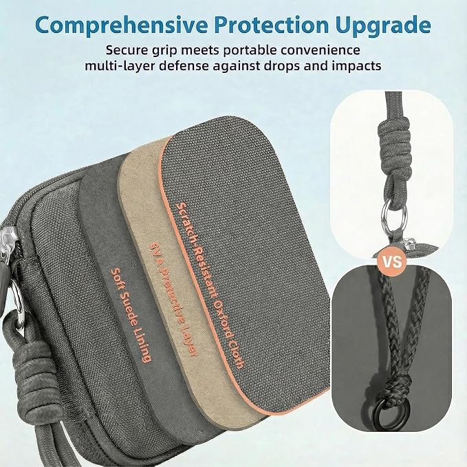 Digital Camera Case for CAMKORY/KODAK PIXPRO FZ45/FZ55/Canon IXUS 285