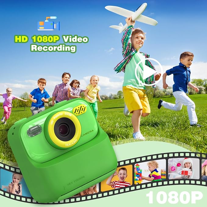 masterbee Kids Camera Instant Print Photo, Birthday Gifts