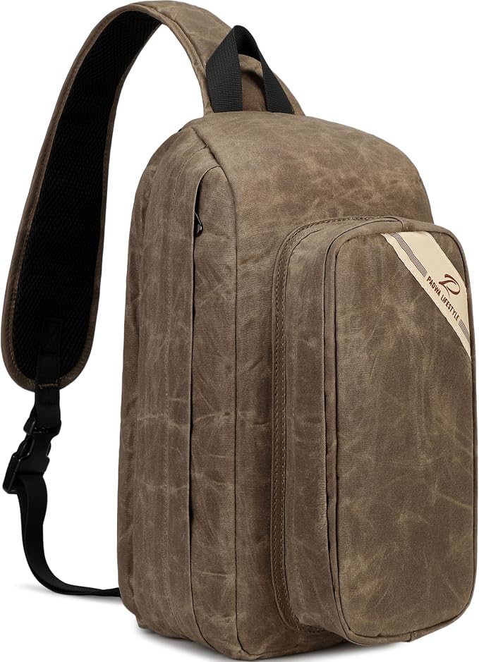 Padwa Lifestyle Dark Brown Crossbody Camera Bag