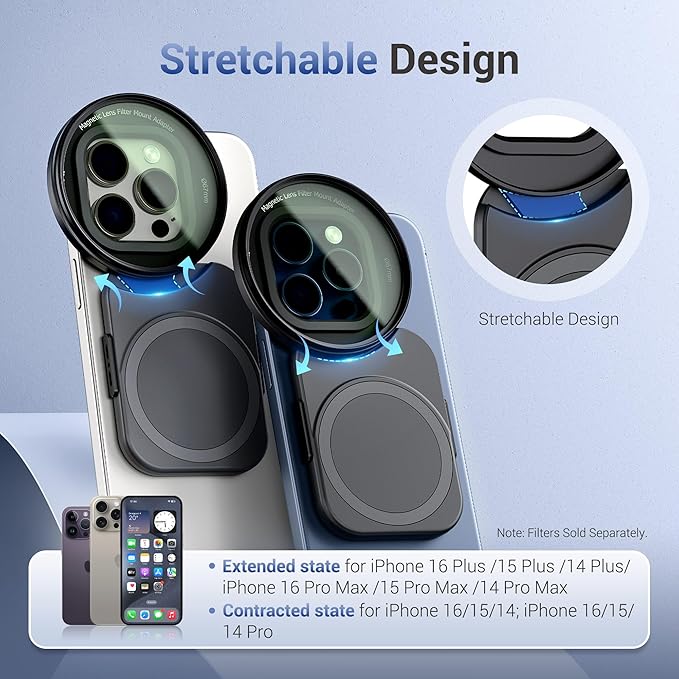 67mm Phone Lens Filter Adapter Mount