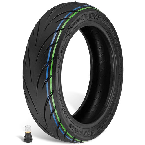 Felixstory 10x2.30-6.5 Tire Vacuum Tubeless Tire, Fit for NIU KQi2 Pro Electric Scooter, Replacement Front Rear Tyre, Non-slip, Explosion Proof 1pc