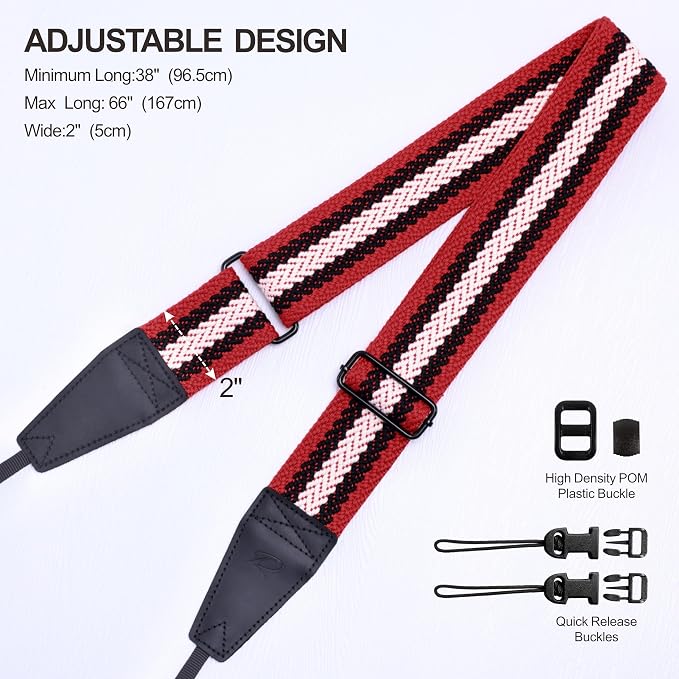Padwa Lifestyle Adjustable Camera Strap