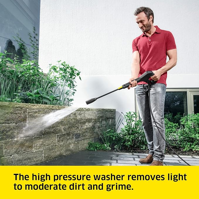 Kärcher Pressure Washer, K3 Power Control, Max 2100 PSI, 26 ft. Hose, 2 Spray Wands - 1.45 GPM