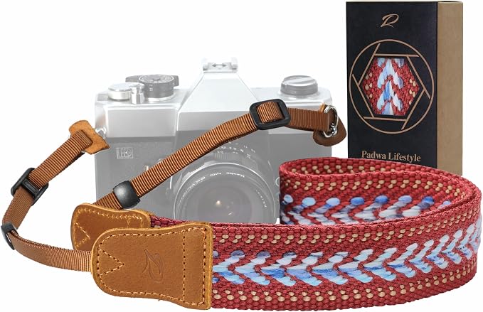 Padwa Lifestyle Speed Red Camera Strap