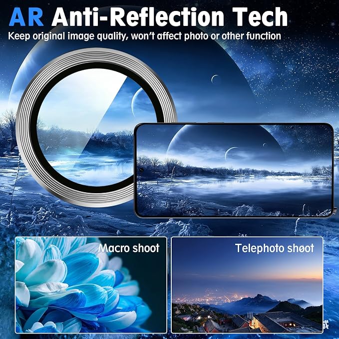 SiHPuoy 2 Sets Camera Lens Protector