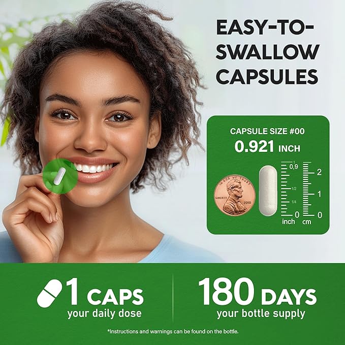Bariatric Multivitamin - 45 mg Iron Supplements - Made in USA - for Women & Men - All-in-One, 21 Essential Vitamins - Gastric Sleeve Support - Free of Sugar, Gluten & Soy - 180 Capsules, Once Daily