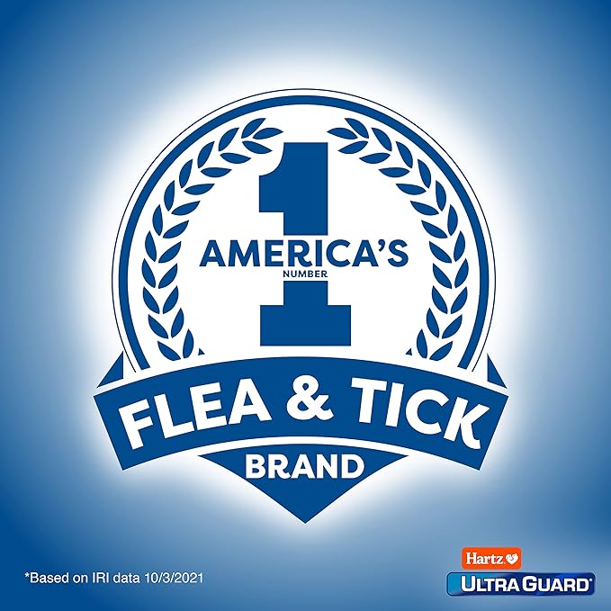 Hartz UltraGuard Dual Action Flea & Tick Topical Dog Treatment and Flea and Tick Prevention, 6 Months, 5-14 Pound Dogs 6-count(Pack of 1)