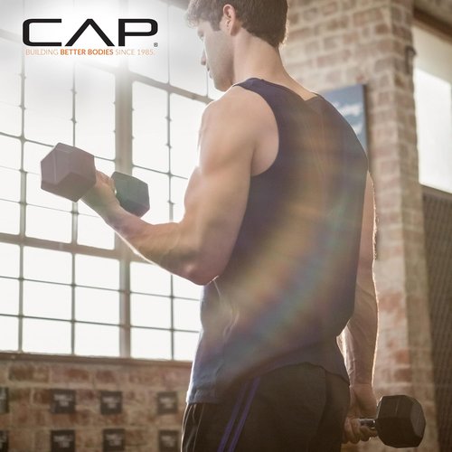 CAP Barbell Coated Dumbbell Weights - Available in Multiple Pairs & Sets for Versatile Workouts