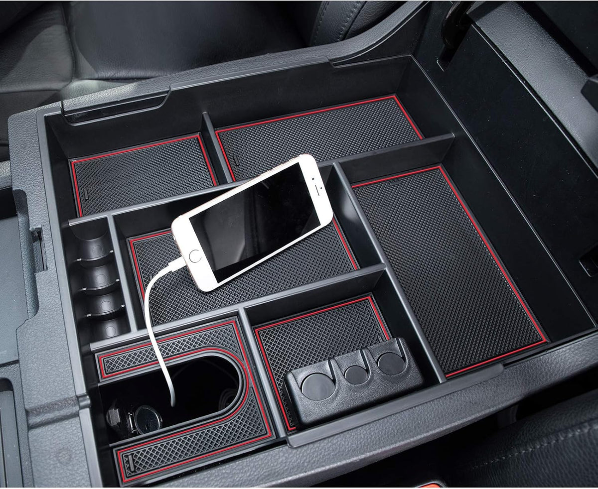 JDMCAR Center Console Organizer for Toyota Tundra 2014-2021