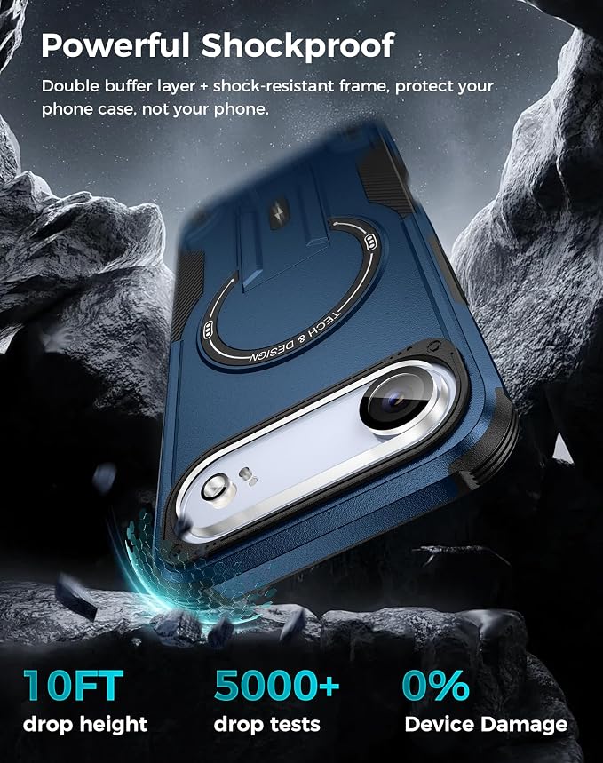 Goton for iPhone Air Case with Privacy Tempered Glass Screen Protector & Camera