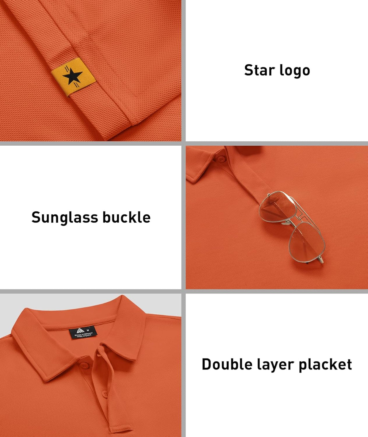ZITY Men's Polo Shirts - 3 Pack Short Sleeve Performance Golf & Business Casual T-Shirts