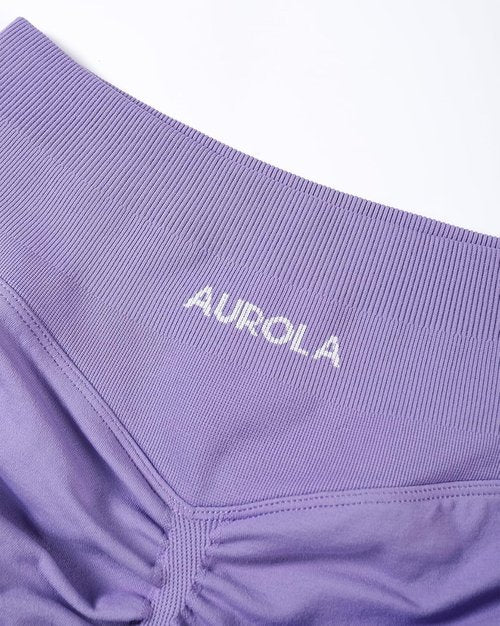 AUROLA Workout Shorts for Women - No Roll Up, Squat Proof, Seamless Compression | 2.5-6.5 Sizes