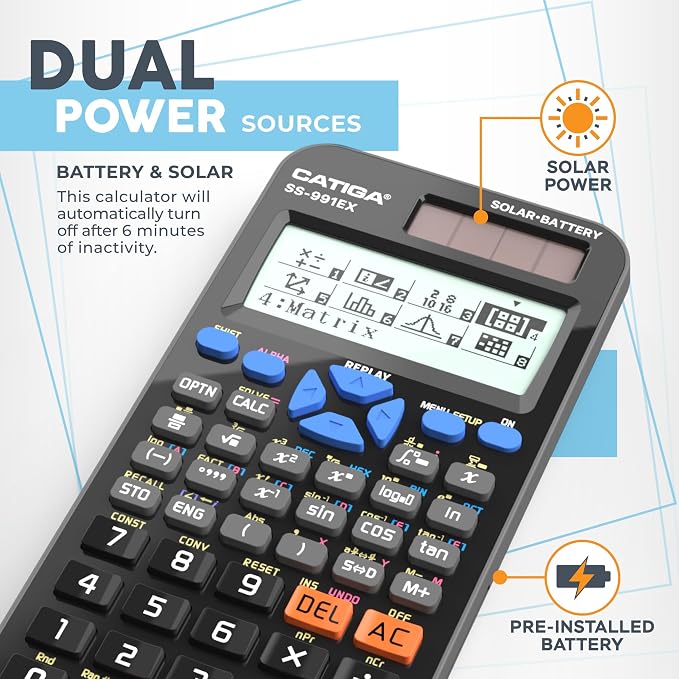 CATIGA SS-991EX Scientific Calculator