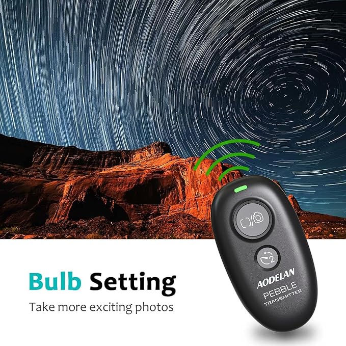 AODELAN Wireless Camera Shutter Release Remote Control