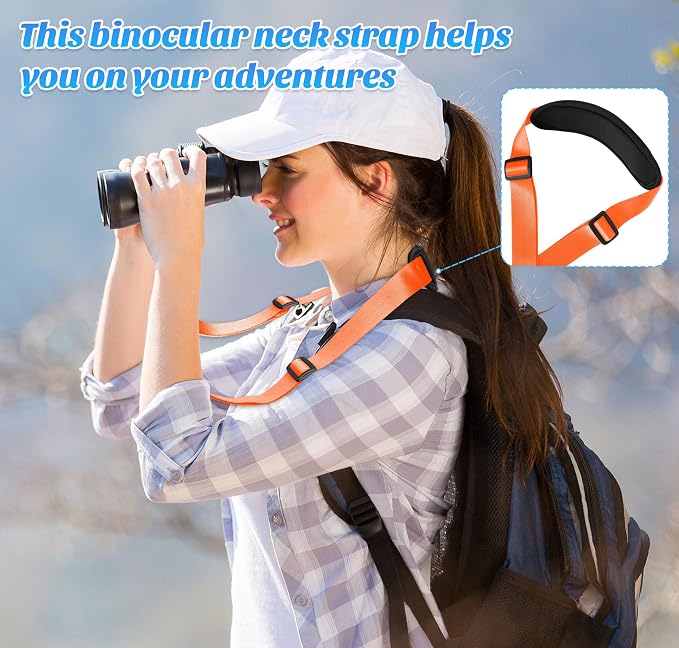 Padded iPad Binocular Camera Shoulder Strap, Nylon Neck Lanyard Strap