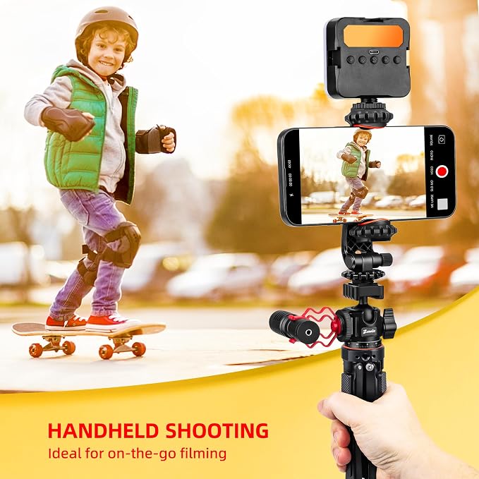 Zeadio Heavy Duty Metal Tripod Kit: