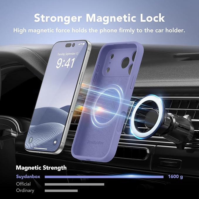 Magnetic for iPhone 17 Pro Case, Compatible