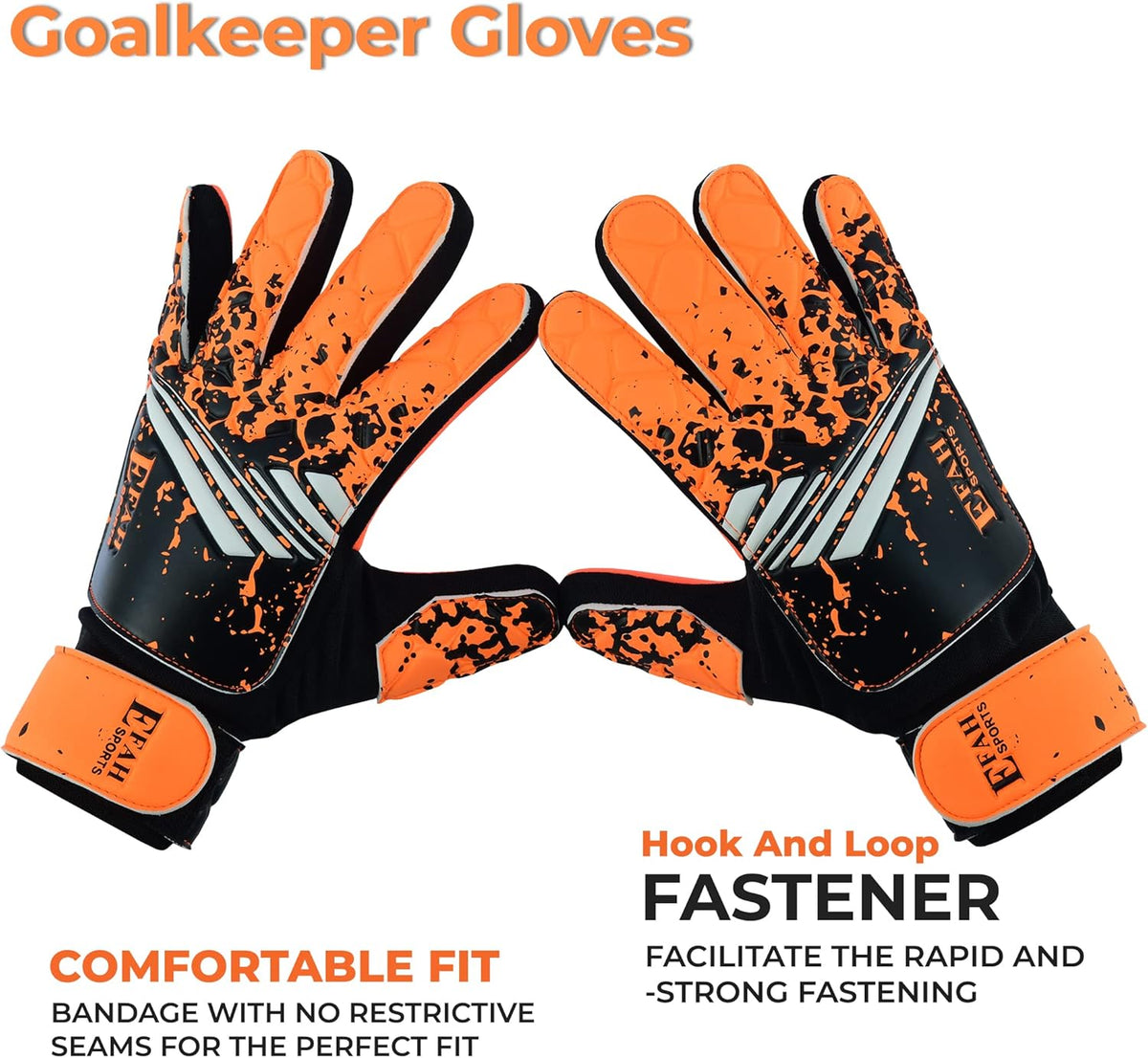 Regine Switzerland Soccer Goalkeeper Gloves - Strong Grip for Kids & Youth | Durable Football Gear