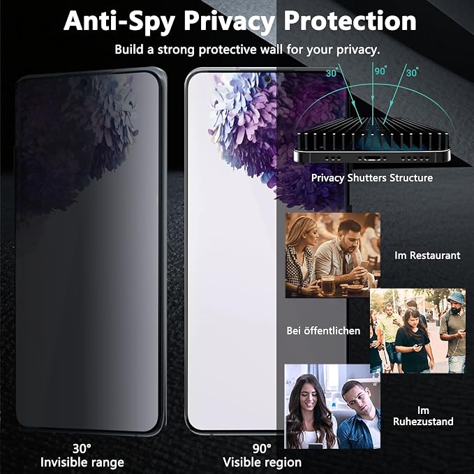 2 Pack Privacy Screen Protector