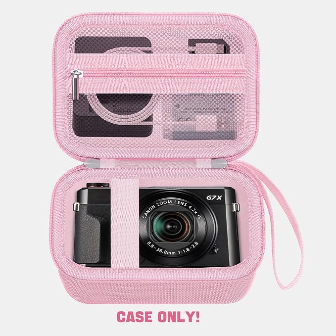 Camera Case for Canon PowerShot G7X Mark III/ G7 X Mark II/ SX740 hs Digital