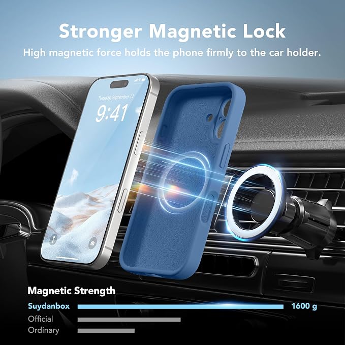 Magnetic for iPhone 16 Plus Case, Compatible