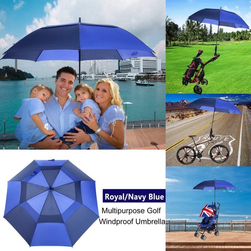 MRTLLOA Golf Umbrella - Extra Large 54/62/68/72 Inch | Automatic Open, Windproof & Waterproof Design