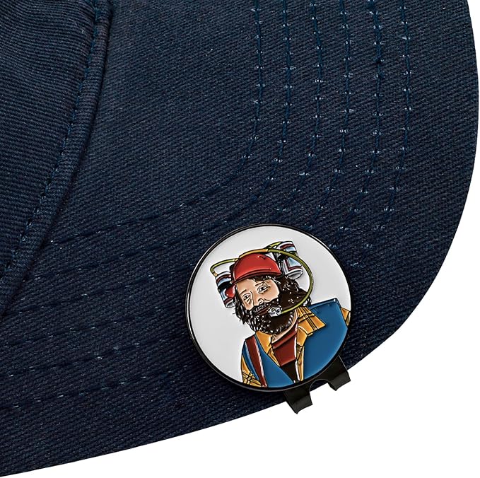 Golf Ball Marker with Magnetic Hat Clip - Funny Golf Gift