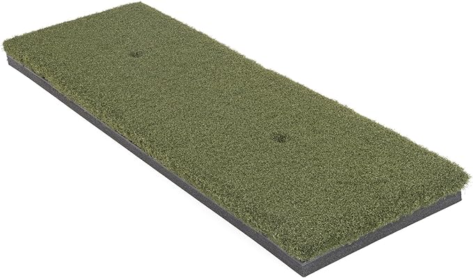 The Original Country Club Elite® by Real Feel Golf Mats® 10”X30” Hitting Strip | Heavy Duty Commercial Practice Mat | Accepts A Real Tee | Swing Down and Through | Indoor/Outdoor
