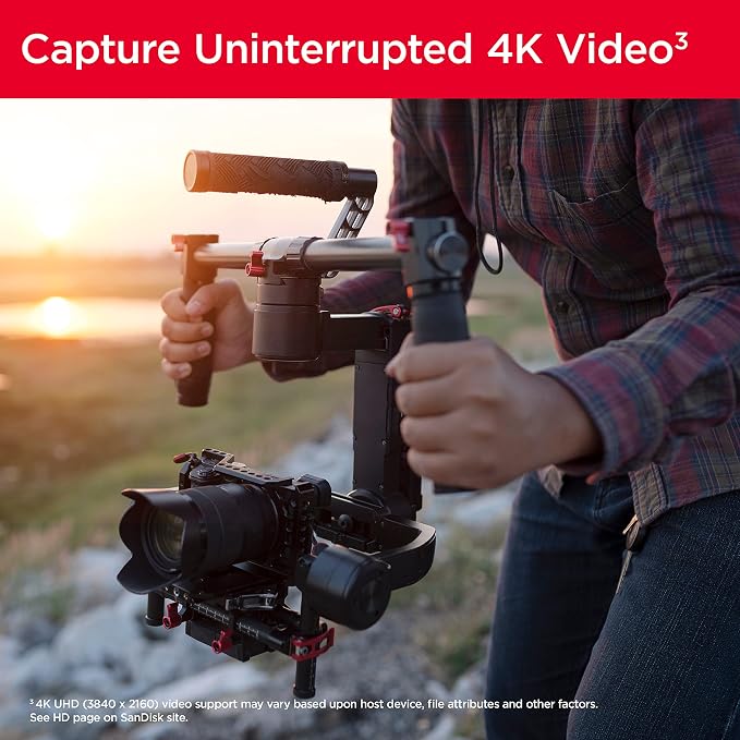 SANDISK 256GB Extreme SDXC UHS-I Memory Card