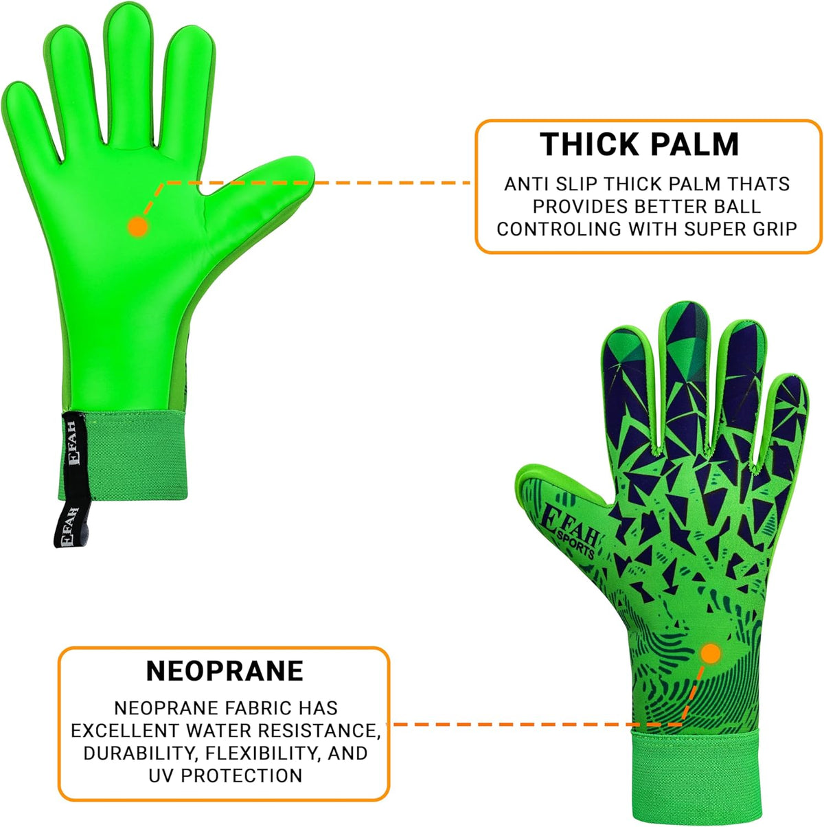 Regine Switzerland Soccer Goalkeeper Gloves - Strong Grip Protection for Kids & Adults | Youth Sizes Available